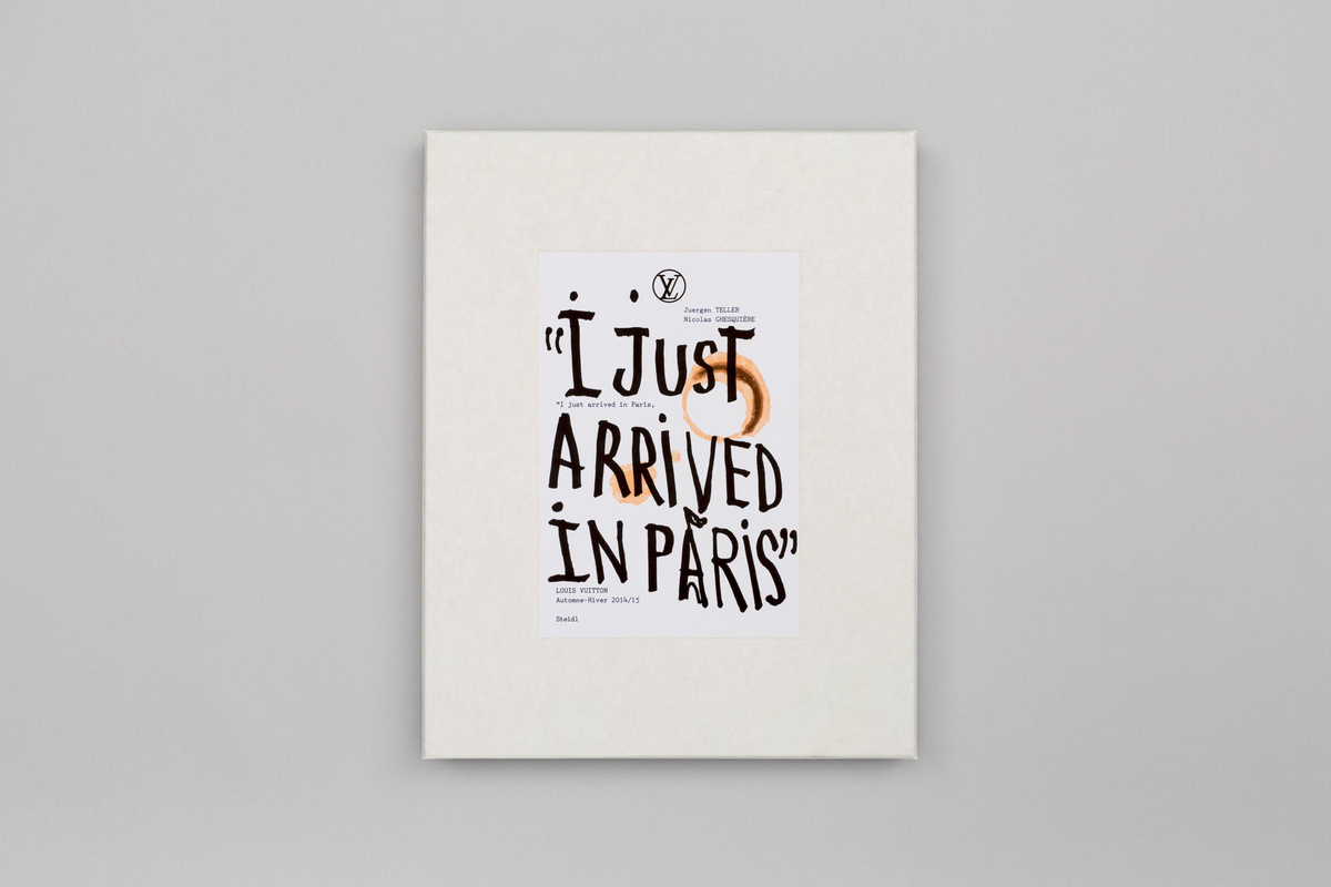 I JUST ARRIVED IN PARIS - Juergen Teller, Nicolas Ghesquière
